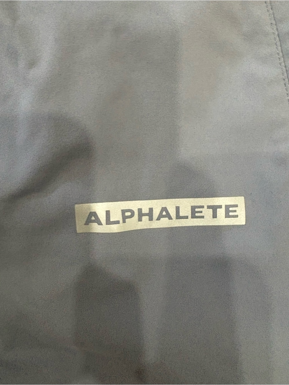 Alphalete Light Grey/Blue Performance Joggers Medium - Picture 4 of 6